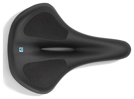 Bontrager Boulevard Fluid-Sattel Schwarz