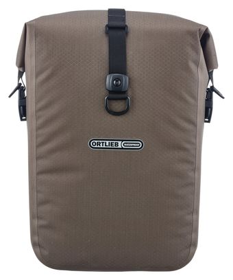 Ortlieb Gravel-Pack 14,5 L QL2.2 Bolsa para bicicleta Gris arena oscuro Beige