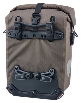 Ortlieb Gravel-Pack 14,5 L QL2.2 Bolsa para bicicleta Gris arena oscuro Beige
