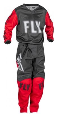 Fly F-16 Grey / Red Kids Pants