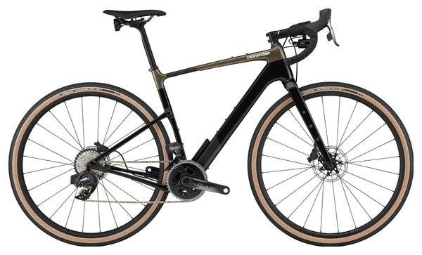 Gravel Bike Cannondale Topstone Carbon 1 RLE Sram Force eTap AXS 12V 700 mm Black Pearl