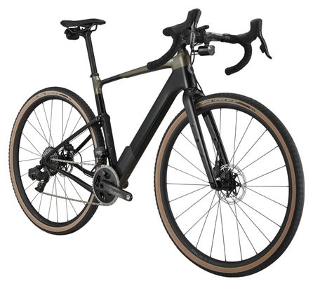 Gravel Bike Cannondale Topstone Carbon 1 RLE Sram Force eTap AXS 12V 700 mm Nero Perlato