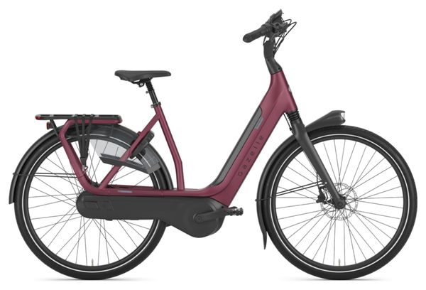 Gazelle Avignon C8 HMB Shimano Nexus 8V 500 Wh 700 mm Red Coral 2023 Electric City Bike