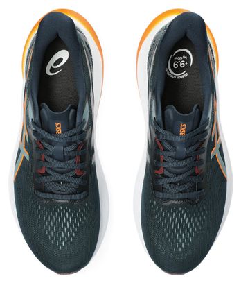 Asics GT-2000 12 Running Shoes Blue Orange Men's