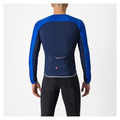 Castelli Fly Jack-Sey Long Sleeve Jacket Blue