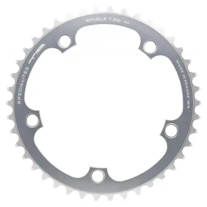 SPECIALITES TA Chain Ring 130mm Single Speed / Tandem / ROHLOFF Silver