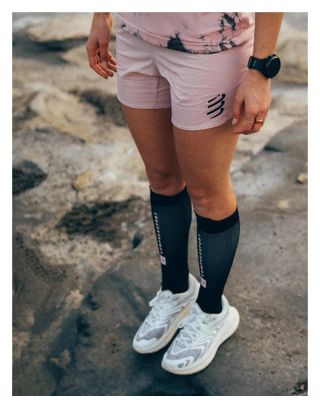 Gambali a compressione Compressport R2 3.0 Eat My Dust! Grigio
