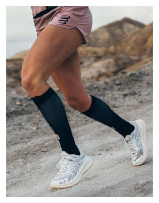 Gambali a compressione Compressport R2 3.0 Eat My Dust! Grigio