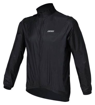 Chaqueta para la lluvia BBB BaseShield negra