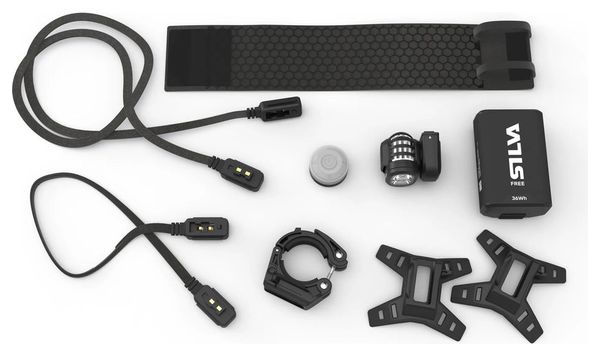 Lampada Silva Free MTB 2500 nera