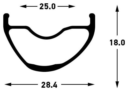 Stan's Crest MK4 29 29'' | Boost 12x148 mm | 6 Hole Rear Wheel