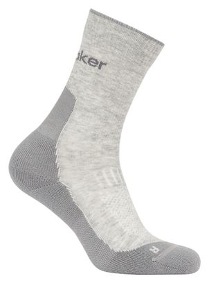 Calcetines Icebreaker Hike+ Crew Light Gris para hombre