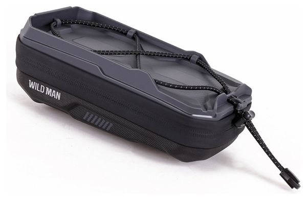 Waterproof 0.6L grey bike handlebar bag WILD MAN