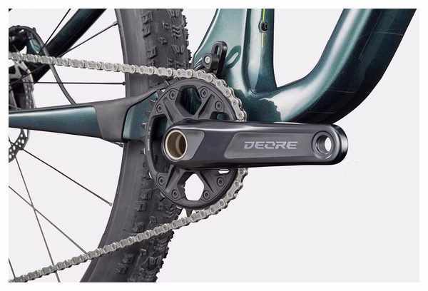 Cannondale Scalpel Carbon 3 29'' MTB a sospensione totale Shimano Deore/XT 12S Grigio/Verde
