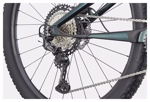 Cannondale Scalpel Carbon 3 29'' MTB a sospensione totale Shimano Deore/XT 12S Grigio/Verde