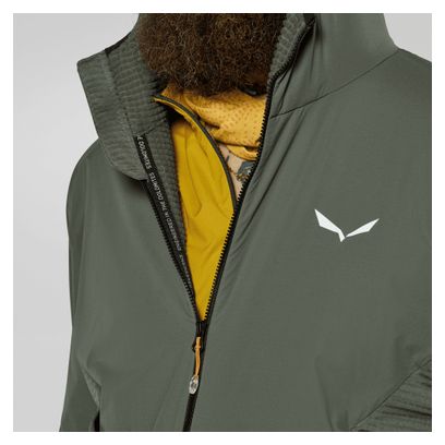Polaire Salewa Pedroc Wind Vert Homme
