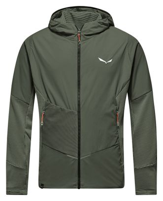 Polaire Salewa Pedroc Wind Vert Homme