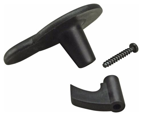 Pair of KORBfix I Klickfix Luggage Carrier Fixed Fasteners Black