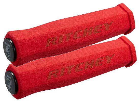 Paire de Grips Ritchey WCS TrueGrip Rouge