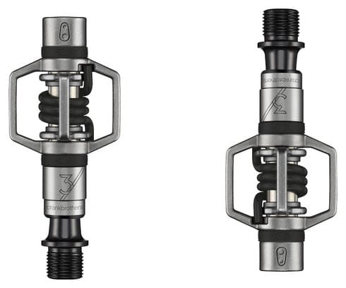 CRANKBROTHERS Pédales EGG BEATER 3 Inox/Noir Mat - Produit Reconditionné