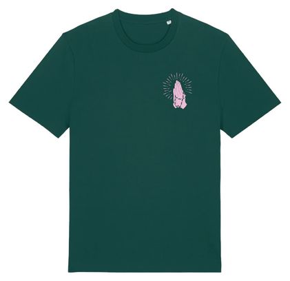 Çois Unisex T-Shirt - Cycling is Religion - Grün