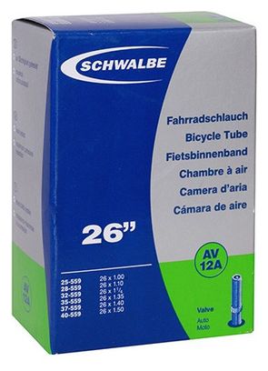 SCHWALBE Chambre à air 26'' x 1.00-1.50 Schrader