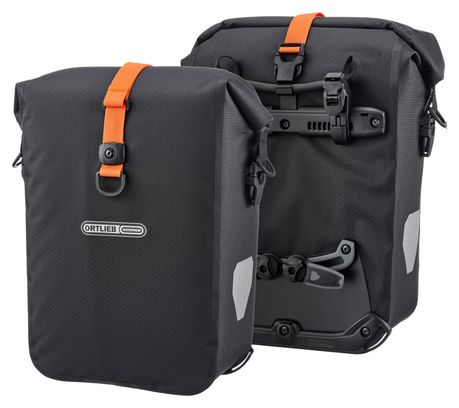 Ortlieb Gravel-Pack 29L (2x14,5L) QL2.2 Par de bolsas para bicicleta Negro mate