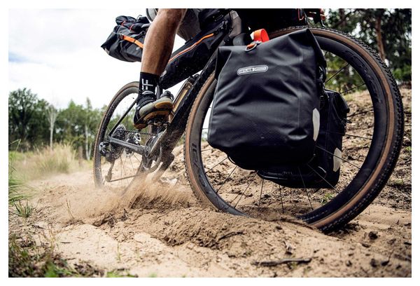 Ortlieb Gravel-Pack 29L (2x14,5L) QL2.2 Par de bolsas para bicicleta Negro mate