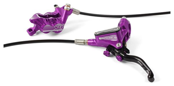 HOPE Front Break Tech 3 V4 Standard hose Purple