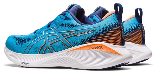 Asics Gel Cumulus 25 Running Shoes Blue Orange