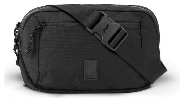 Chrome Ziptop Waistbag Chrome Crossbody Bag