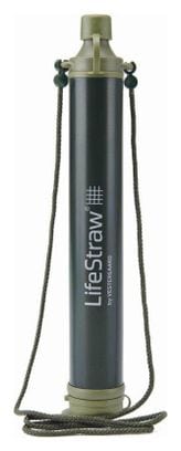 LifeStraw Go2  filtre d'eau bouteille avec paille de filtre intégrée gris