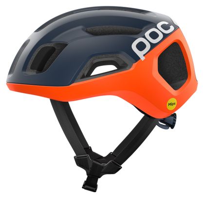 POC Ventral Air Mips racehelm, blauw/oranje