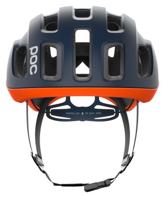 POC Ventral Air Mips racehelm, blauw/oranje
