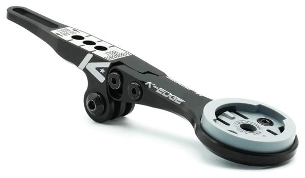 K-Edge Integrated Handlebar System (IHS) Mount Combo Wahoo Out-Front Computer Mount Black