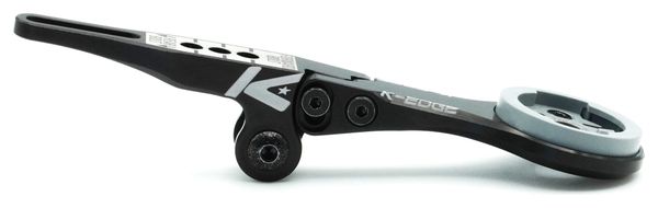 K-Edge Integrated Handlebar System (IHS) Mount Combo Wahoo Out-Front Computer Mount Black