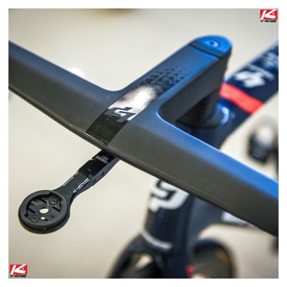 K-Edge Integrated Handlebar System (IHS) Mount Combo Wahoo Out-Front Computer Mount Black