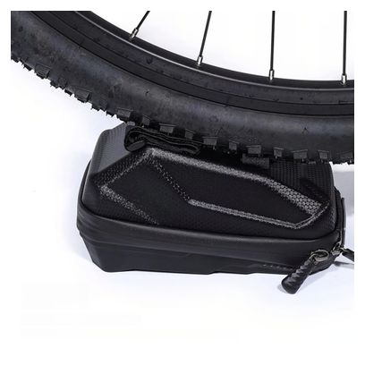 Bike handlebar bag with phone holder 1L black WILD MAN