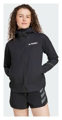 Adidas Terrex Xperior Light Rain Jacket Black Women's