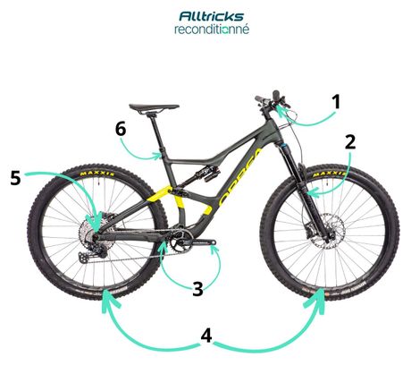 Orbea Occam LT H30 Full Suspension MTB Shimano Deore 12S 29