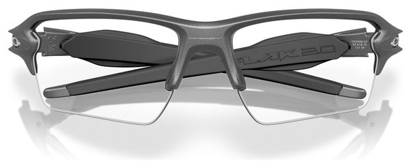 Oakley Flak 2.0 XXL Brille - Steel / Clear to Black Iridium Photochromic / Ref: OO9488-0763