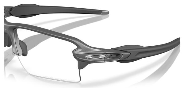Oakley Flak 2.0 XXL Brille - Steel / Clear to Black Iridium Photochromic / Ref: OO9488-0763
