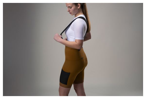 Cuissard Court Femme LeBram Glières Cargo Bistrot Moutarde