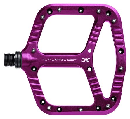Paire de Pédales Plates OneUp Wave Violet