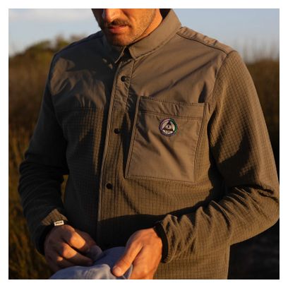 Ionic Giacca in Polare Verde Unisex