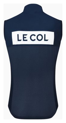 Heren mouwloos Winddicht vest Le Col Sport Logo Blauw