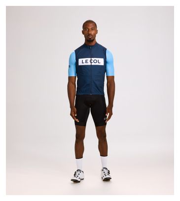 Maillot vélo manches courtes homme Cyclisme M2 Hardknott Pass Bleu Marine