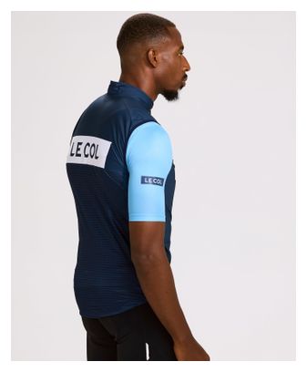 Heren mouwloos Winddicht vest Le Col Sport Logo Blauw