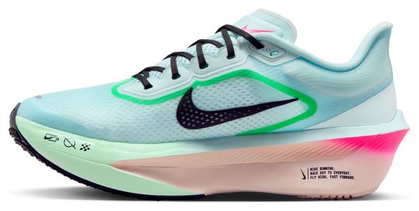 Nike Zoom Fly 6 hardloopschoenen blauw/roze dames