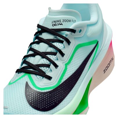 Nike Zoom Fly 6 hardloopschoenen blauw/roze dames